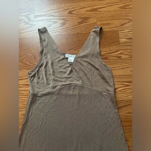UNDERWRITERS 100% silk slip dress